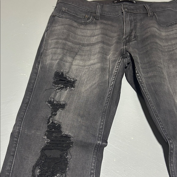Hollister Black Washed Jeans - Picture 5 of 12